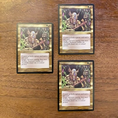 3x Scarwood Goblins NM+ NEVER PLAYED MTG The Dark 1994 Magic x3 FREE SHIPPING - Image 1 of 2