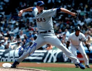 Brandon McCarthy Signed Autographed 8X10 Photo Rangers Pitching JSA AE80115 - Picture 1 of 1