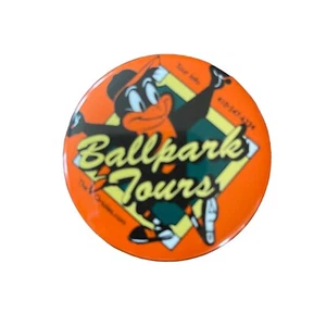 Prendedor de béisbol MLB botón 2001 Baltimore Orioles Cal Ripken Stadium Ballpark Tours - Imagen 1 de 2