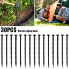 30 Pack of Landscape Edging Nails Strong and Corrosion Resistant Plastic Stakes