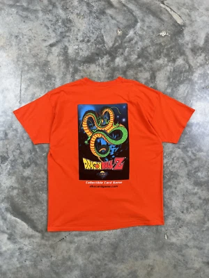 Camiseta RARA De Colección Años 90 2XL Dragon Ball Z Juego de Cartas Coleccionables Naranja Foto 1 de 4
