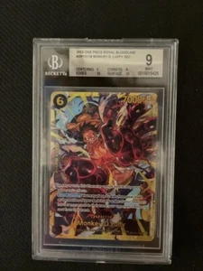 2025 One piece royal bloodline Monkey d. Luffy op10-118 sec bgs 9 eng - Imagen 1 de 4