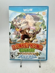 Donkey Kong Country: Tropical Freeze (Wii U, 2014) No Manual Tested Works! - Picture 1 of 5