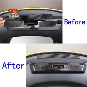 For Supra MK5 A90 A91 19-22 Carbon Trunk Lock Switch Panel Trim Protect Sticker - Picture 1 of 12
