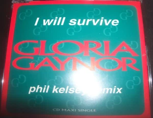 Gloria Gaynor – I Will Survive (Phil Kelsey Remix) CD Single – Like New - Picture 1 of 1