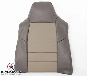 2003 Excursion Eddie Bauer -DRIVER Side Lean Back Replacement Leather Seat Cover - Picture 1 of 12
