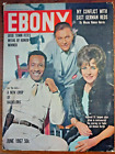 1967 Ebony Magazine affiche publicitaire en carton - Liz Taylor & Richard Burton