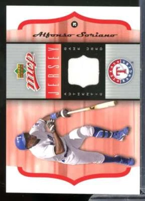 Alfonso Soriano Card 2005 Upper Deck MVP Jersey #AS  - Image 1 of 2