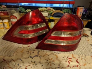 USED OEM  Tail Lights For 2001-2004 Mercedes Benz C240 Sedan LH & RH - Picture 1 of 5