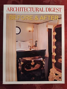 ARCHITECTURAL DIGEST Magazine February 2001 BEFORE and AFTER - Picture 1 of 1
