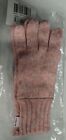 Pink Knit Stretch Gloves - Old Navy - New With Tags  