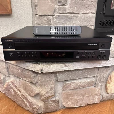 Tested Yamaha CDC-685 5-Disc Changer CD Player Optical Out + OEM Remote Carousel - Image 1 of 4