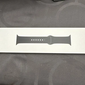 Apple Watch Black Sport Band 44MM Space Black Stainless Steel Pin NIB New Sealed - Zdjęcie 1 z 4