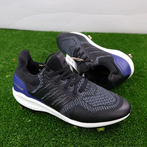 Taglia 6 - Adidas UltraBoost 1.0 Tacchetti da Baseball Nero Bianco Viola Uomo - Foto 1 di 5