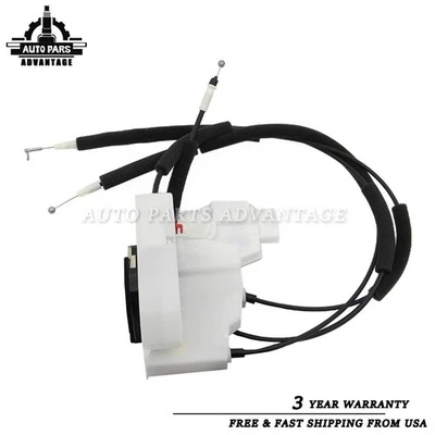 Front Left Driver Side Door Latch Assembly For Nissan Frontier Pathfinder Xterra Foto 1 de 4