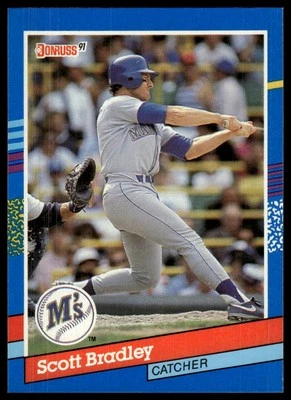 1991 Donruss #287 Scott Bradley - Image 1 of 2