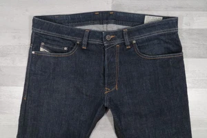 Pantalones de mezclilla para hombre Diesel SAFADO elásticos regulares ajustados rectos azules W33 L32 lavado 0RJ66 - Imagen 1 de 13