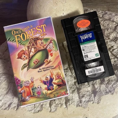 Once Upon a Forest VHS Clamshell - 1993 - Tested - Works - Image 1 of 4
