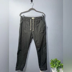 Pact Woven Twill Roll Up Organic Cotton Straight Leg Pants - Size Large EUC - Picture 1 of 9