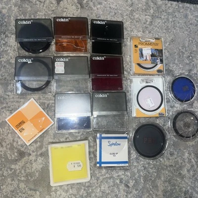 Nice Lot Of Camera Filters - Cokin, Pro master, Hoya And More. 16 Total - Image 1 of 4
