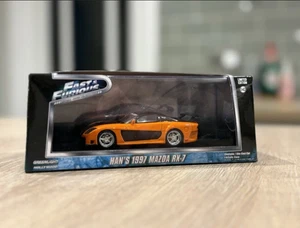 GreenLight 86212 | 1:43 Fast & Furious Tokyo Drift (2006) Han’s 1997 Mazda RX-7 - Picture 1 of 1