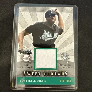2004 Upper Deck Sweet Spot #STS-DW Dontrelle Willis Sweet Threads Jersey - Picture 1 of 10