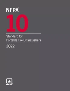 NFPA 10 Standard for Portable Fire Extinguishers Paperback 2022Editio USA STOCK - Picture 1 of 1