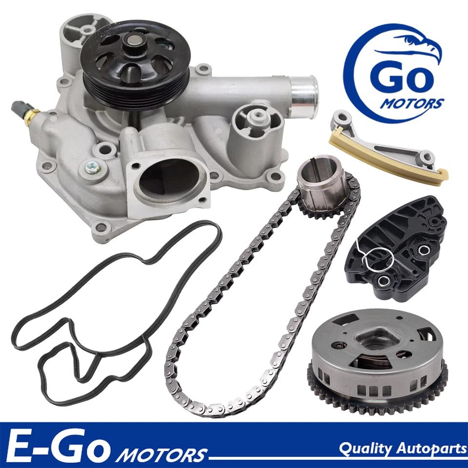 Kit de cadena de distribución VVT bomba de agua para Dodge Challenger Durango Daytona R/T 5,7 6,4 Foto 1 de 4