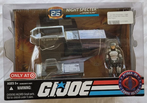 GI Joe Night Specter with Grand Slam 2007 Target exclusive Cover