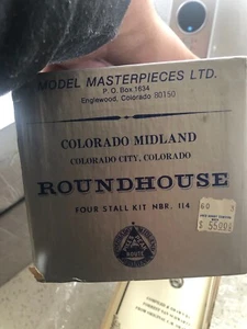 [T-HO] Model Masterpieces #114 Colorado Midland Roundhouse 4 Stalls - Picture 1 of 2
