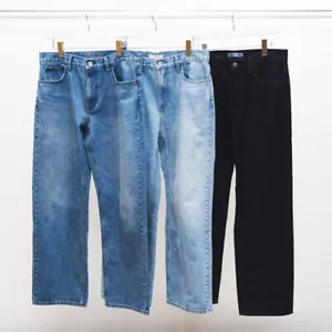 UNIQLO JW ANDERSON Proste dżinsy 21-36 cali 3 kolory damskie z Japonii 476209 nowe - Zdjęcie 1 z 12