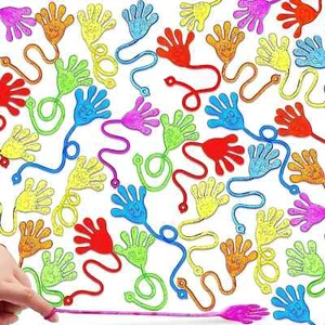 JOYIN 48Pcs Sticky Hands Party Favors, Table Favors Set for Kids,... - Picture 1 of 2