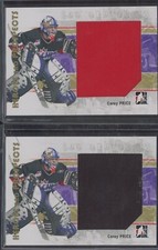 2007-08 ITG Heroes and Prospects Lot of 2 Jersey #139 Carey Price