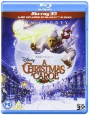 A Christmas Carol Blu-ray (2013) Robert Zemeckis Quality Guaranteed - Image 1 of 4