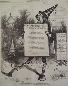 Wheeler Compromise Louisiana William Kellogg 1875 Harper's Weekly - Bild 1 von 2