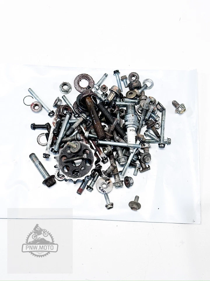 Honda CR80R CR85 80RB 2001 OEM VARIOS PERNOS TUERCAS DE HARDWARE Foto 1 de 1