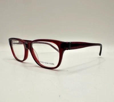 Monturas de gafas para mujer Jones New York J944 transparente borgoña 52-15-140 Foto 1 de 4
