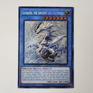 Sauravis, the Ancient and Ascended - RA02-EN019 - Secret Rare - NM - Yugioh - Picture 1 of 2