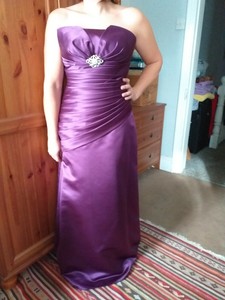 purple bridesmaid dresses ebay