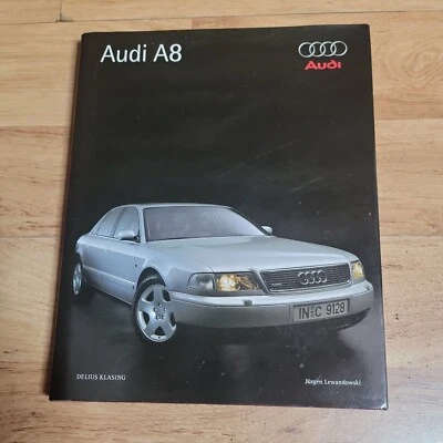 AUDI A8 BOOK by JURGEN LEWANDOWSKI & DELIUS KLASING 1998 - Image 1 of 4