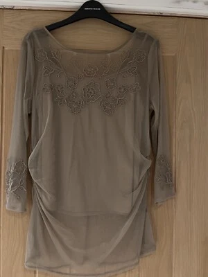 Women’s Coast Top - Size M - Caramel/nude Colour - Image 1 of 4
