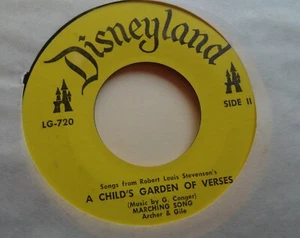 "A CHILD'S GARDEN OF VERSES" DISNEYLAND # LG720 RECORD NM - Picture 1 of 3