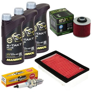 Wartung für Yamaha XT 600 E K 1990-2003 Set Öl 3L Luftfilter Ölfilter Zündkerze - Bild 1 von 6