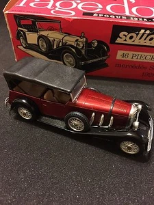 Solido Mercedes SS 1928 Torpedo * Ref. 137 * Serie 100 * rot * RAR * 60er Jahre - Bild 1 von 10