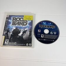 Rock Band (Sony PlayStation 3, 2010) Complete Tested