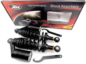 HARLEY HD FXDB DYNA STREET BOB 11 INCH JBS NITROGEN LOWERING SHOCK ABSORBERS BLK - Picture 1 of 4