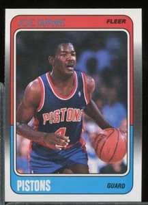 1988 Fleer Basketball #40 Joe Dumars - Picture 1 of 2