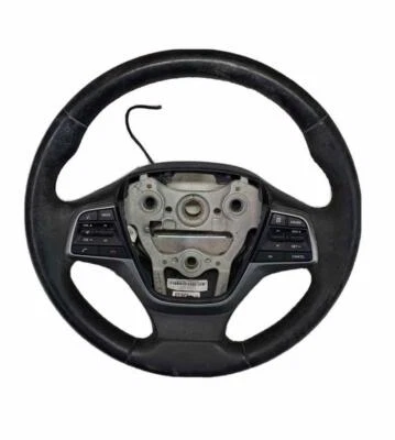 17 18 HYUNDAI ELANTRA COREA CONSTRUIDO VOLANTE CUERO NEGRO OEM 56100F3410TRY Foto 1 de 4
