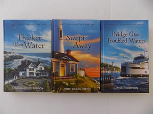 Lot 3 Mystery of Martha's Vineyard Series Books Guidepost #8 9 10 - Imagen 1 de 4