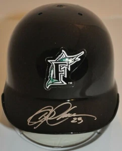 Mike Cameron 2011 Florida Marlins Autographed Signed Riddell Mini Helmet COA - Picture 1 of 1